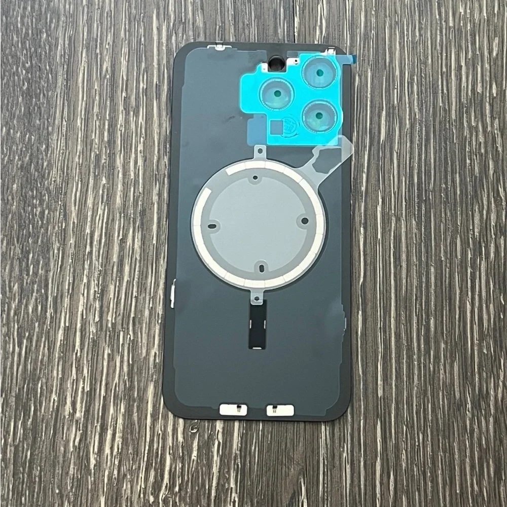 iPhone 15 Pro Max Back Glass Big Hole Replacement Part Assembly - Blue